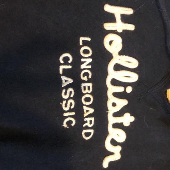 Hollister longboard pullover hoodie navy blue - Picture 3 of 4